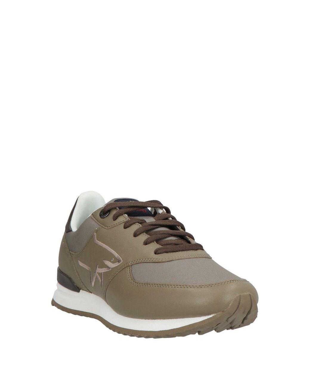 Paul & Shark Multicolor Khaki Sneakers Leather for men