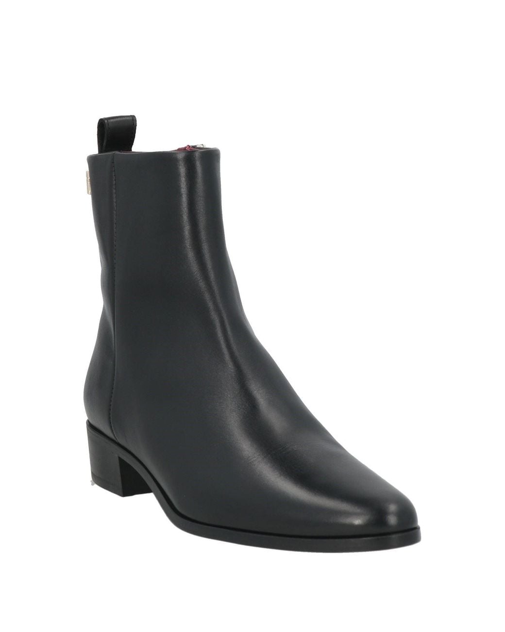 Tommy Hilfiger Black Ankle Boots