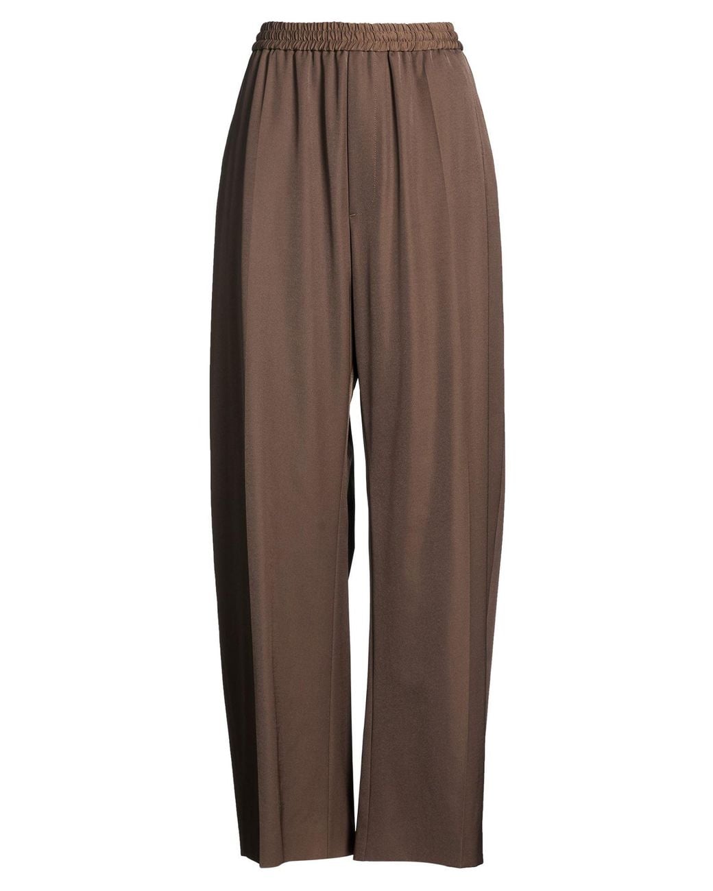 MM6 by Maison Margiela Brown Pants Polyester, Elastane
