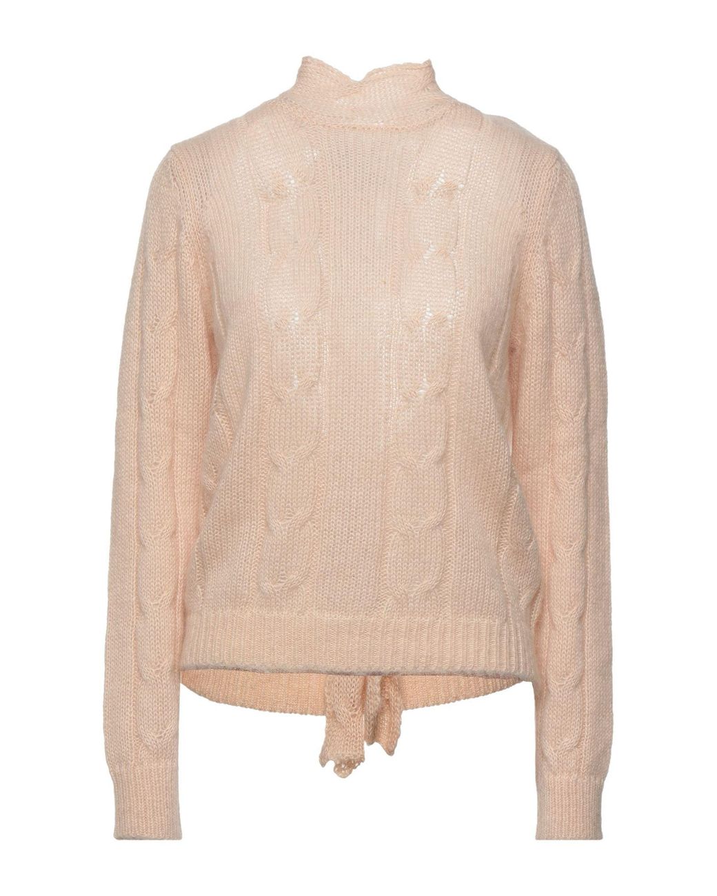 WEILI ZHENG Natural Turtleneck