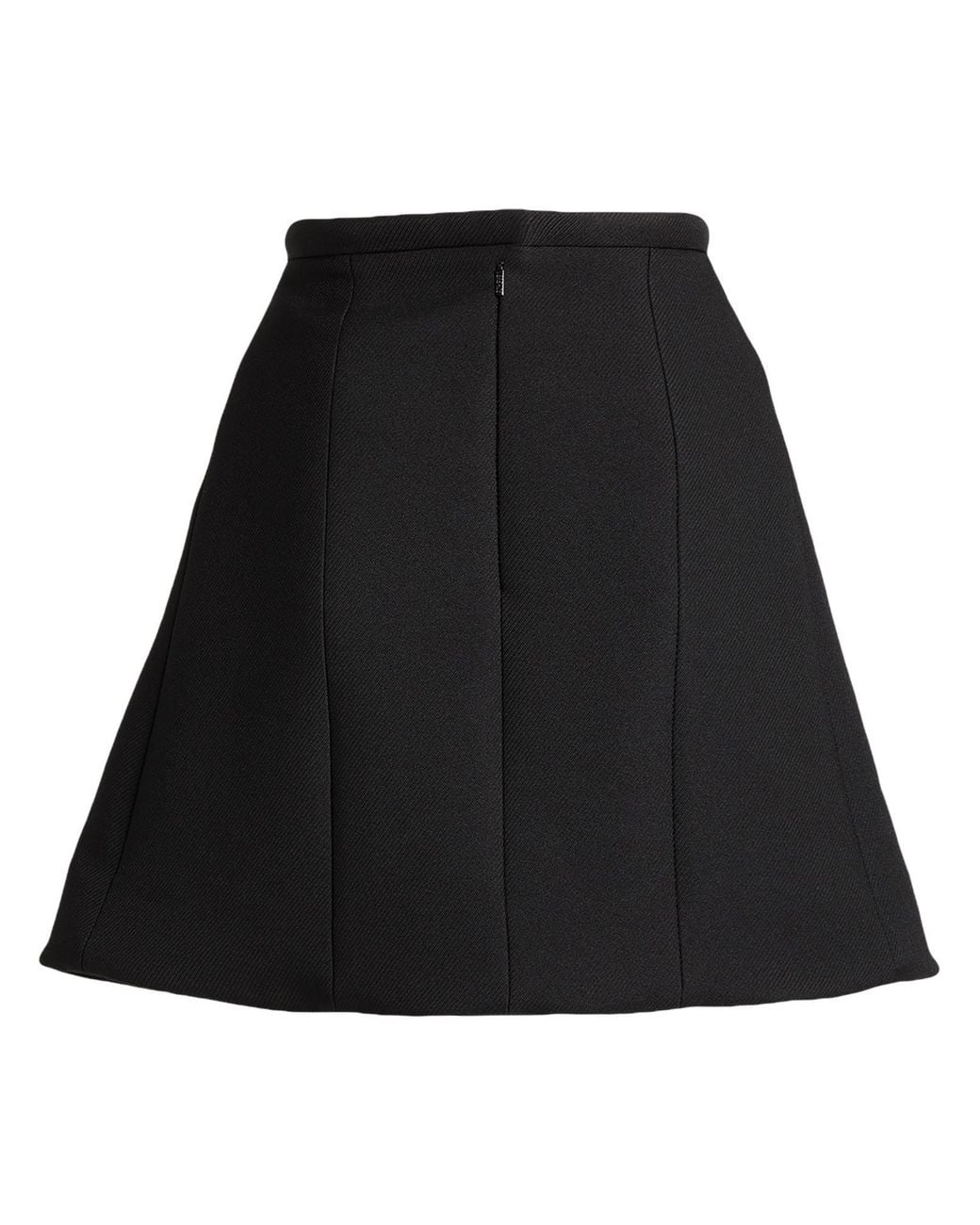 Versace Black Mini Skirt Polyester
