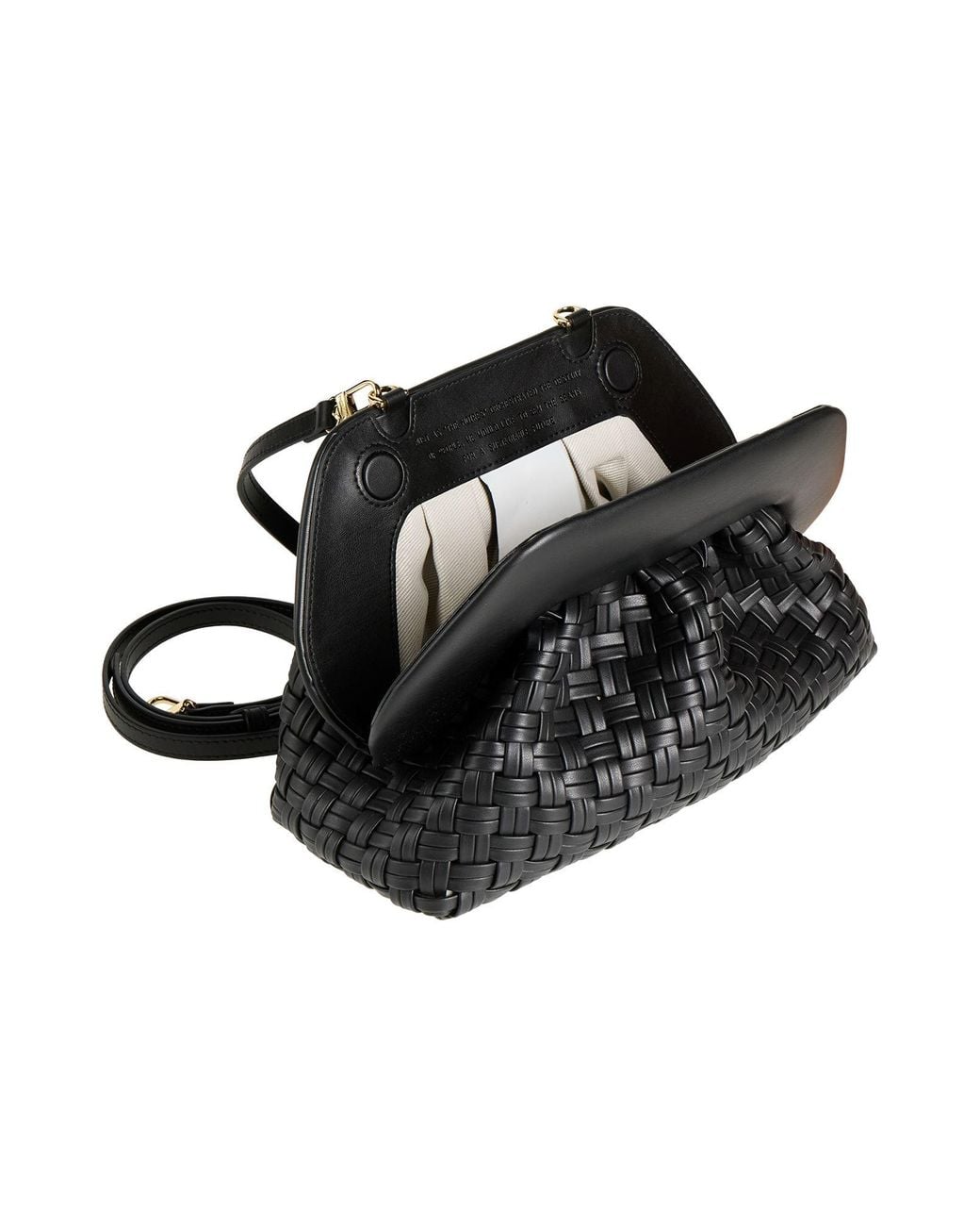 THEMOIRÈ Black Clutch