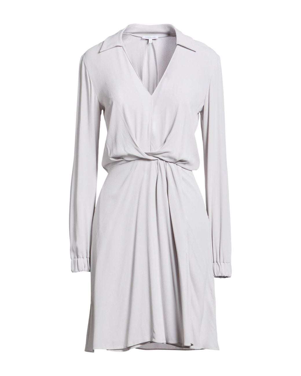 Patrizia Pepe White Light Mini Dress Viscose