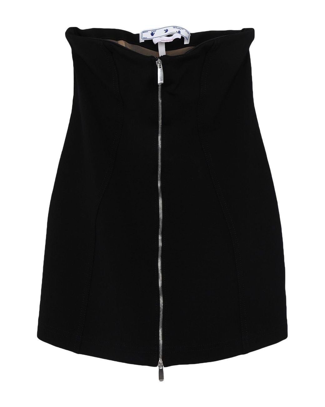 Robe courte Off-White c/o Virgil Abloh en coloris Black