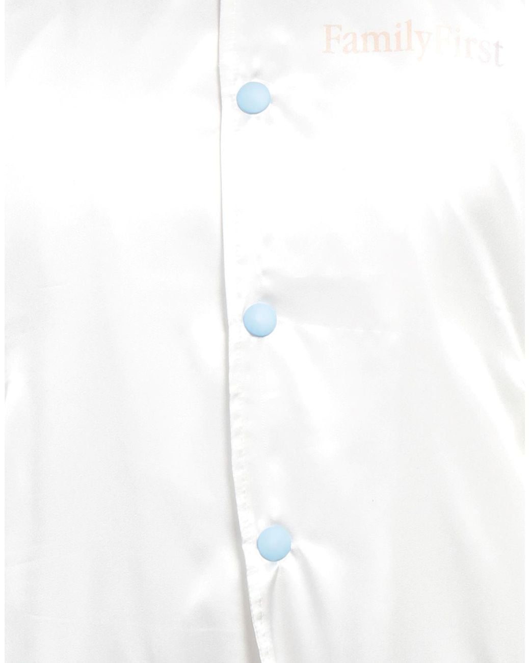 FAMILY FIRST White Jacket Polyester, Elastane for men