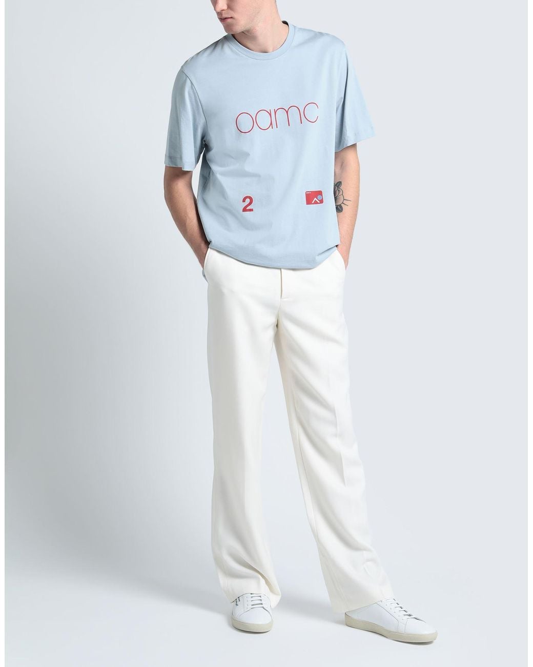 OAMC Blue T-shirt for men
