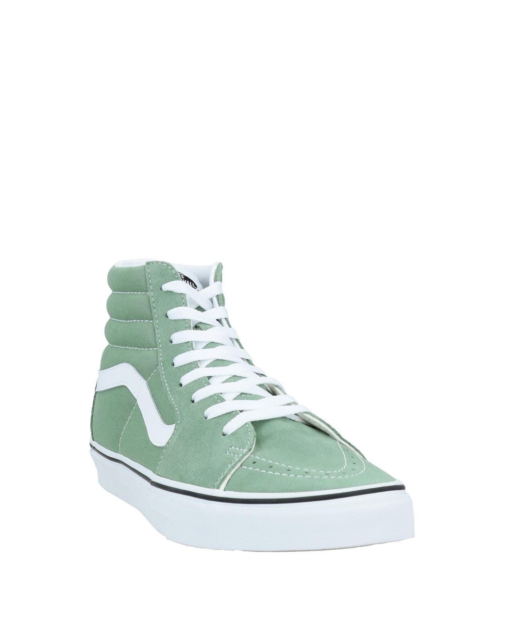 sage green vans high tops