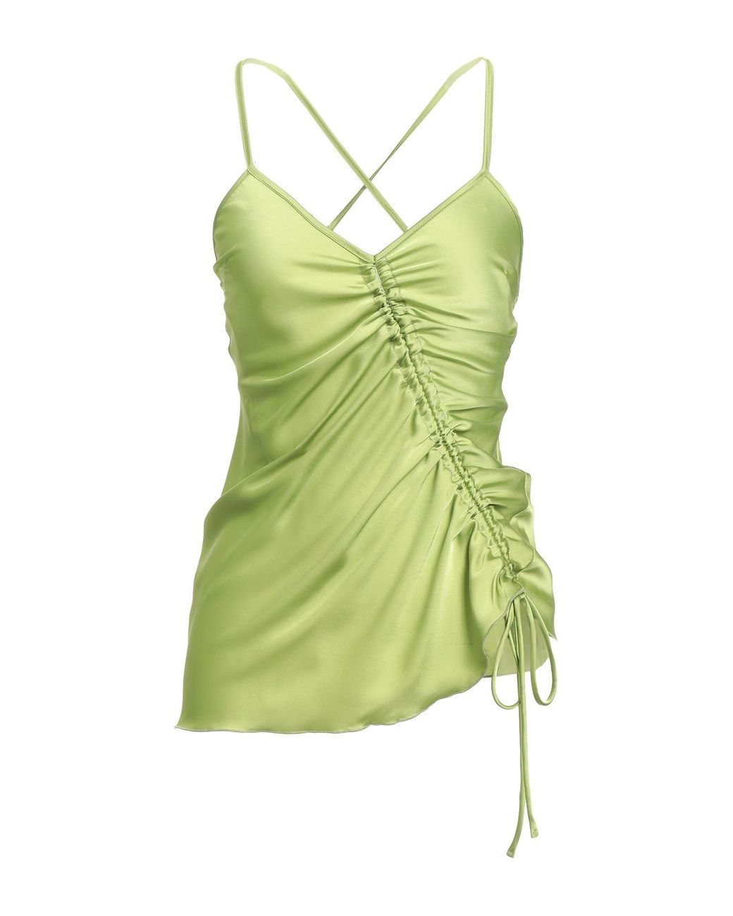 Liu Jo Green Top Polyester, Elastane