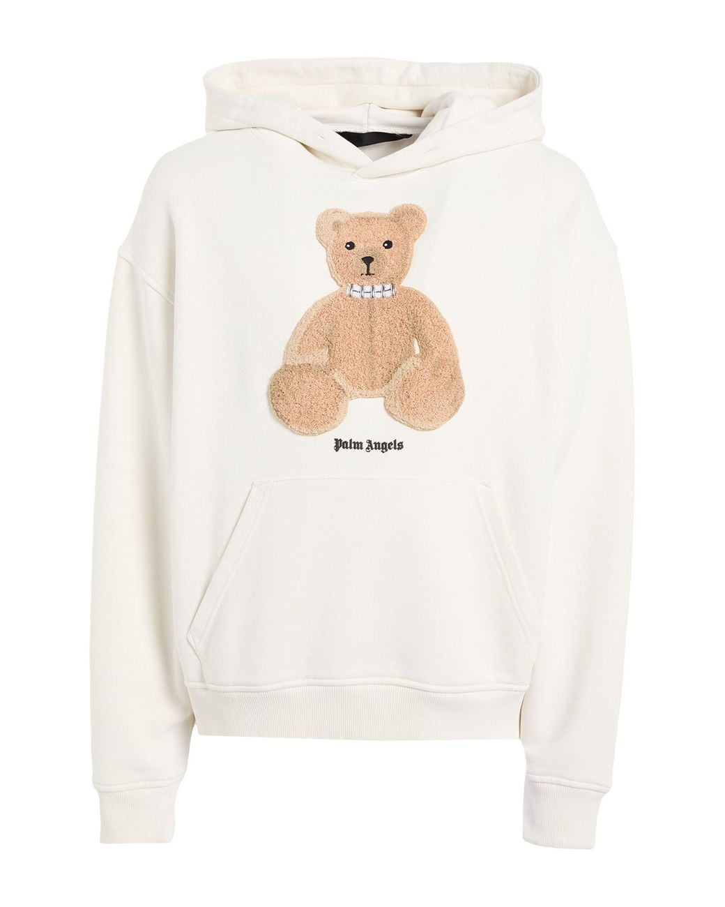 Palm Angels White Sweatshirt Cotton for men