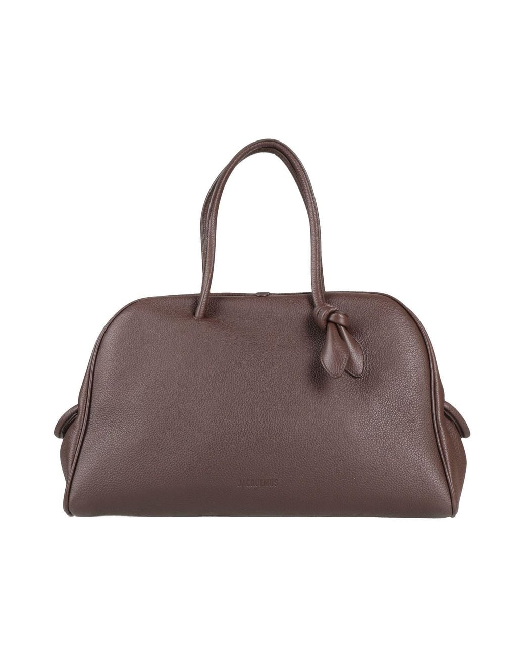 Jacquemus Brown Duffel Bags Calfskin