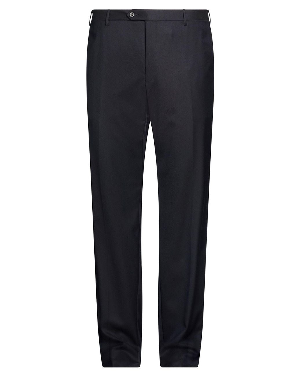 Corneliani Blue Midnight Pants Virgin Wool for men