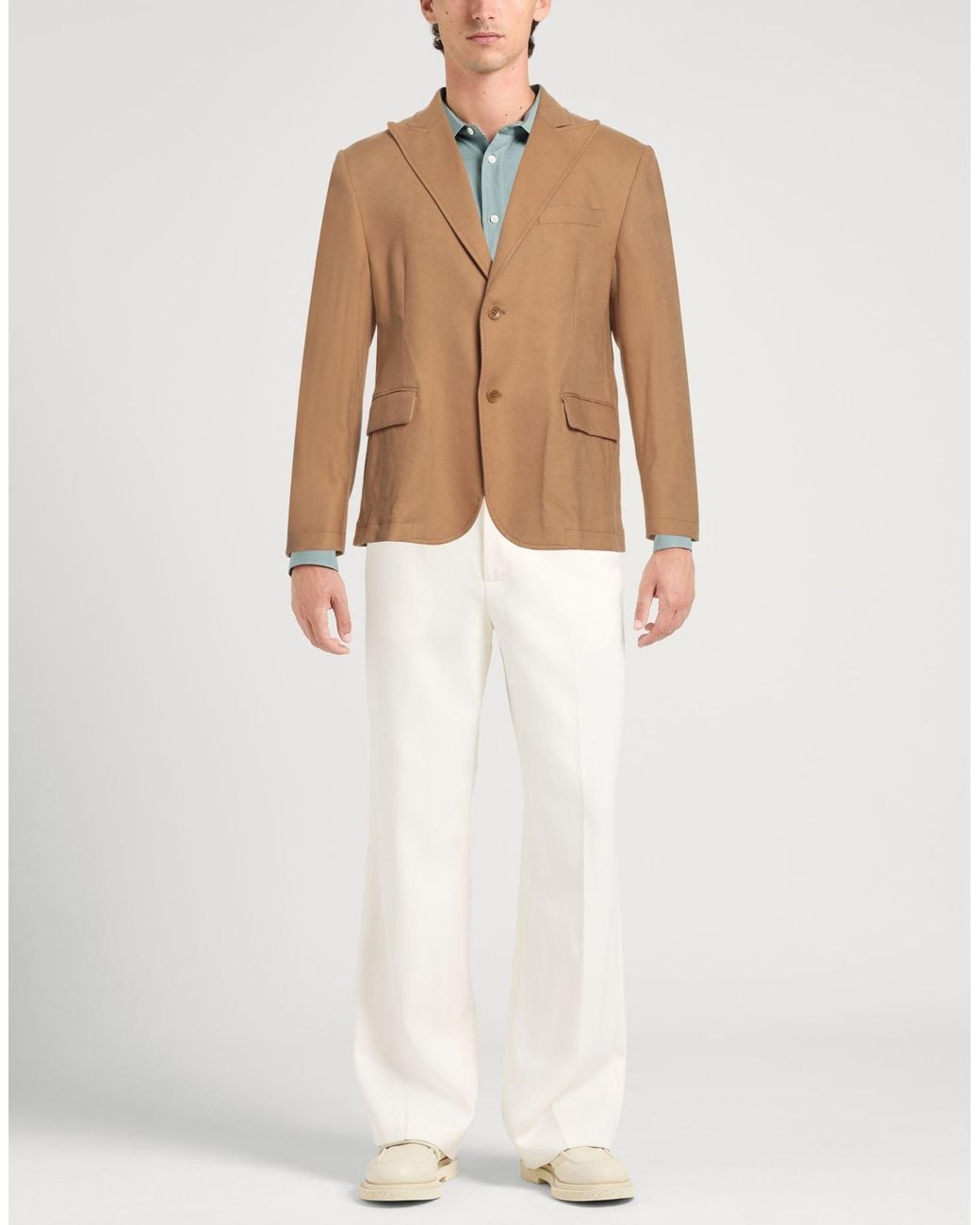 Daniele Alessandrini Brown Blazer for men