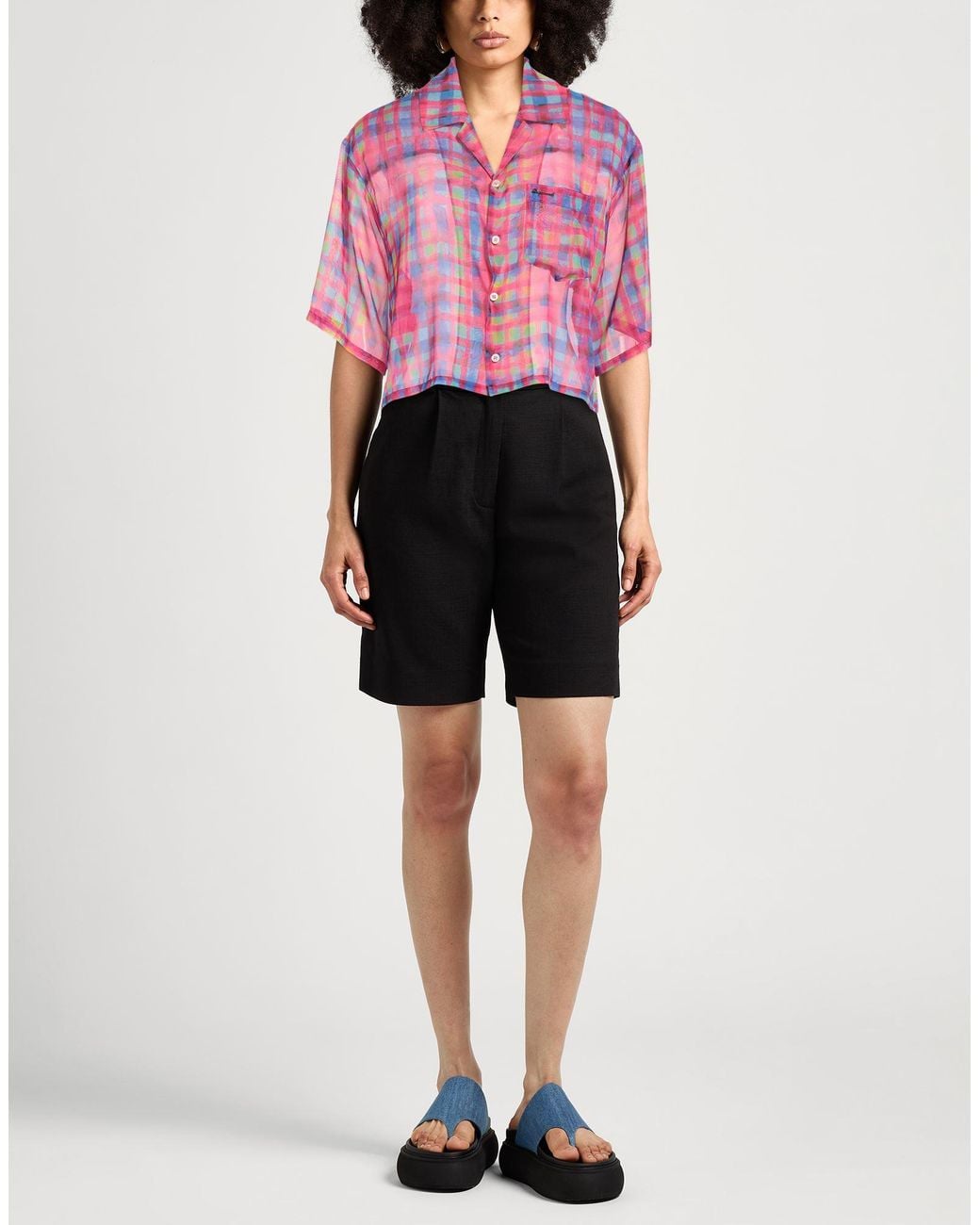 DSquared² Pink Shirt Polyester