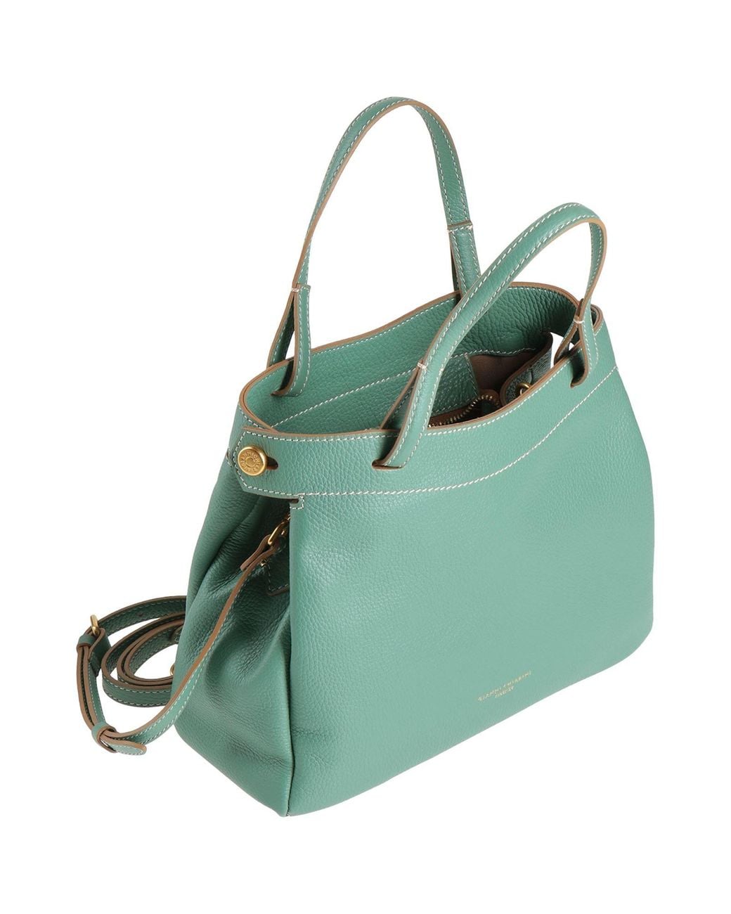 Gianni Chiarini Green Handbag Leather