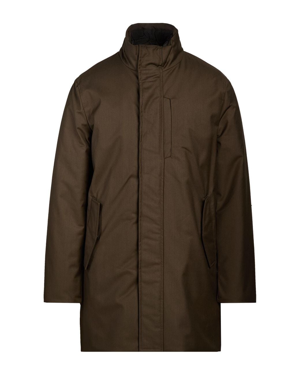 ADHOCONCEPT Brown Coats for men