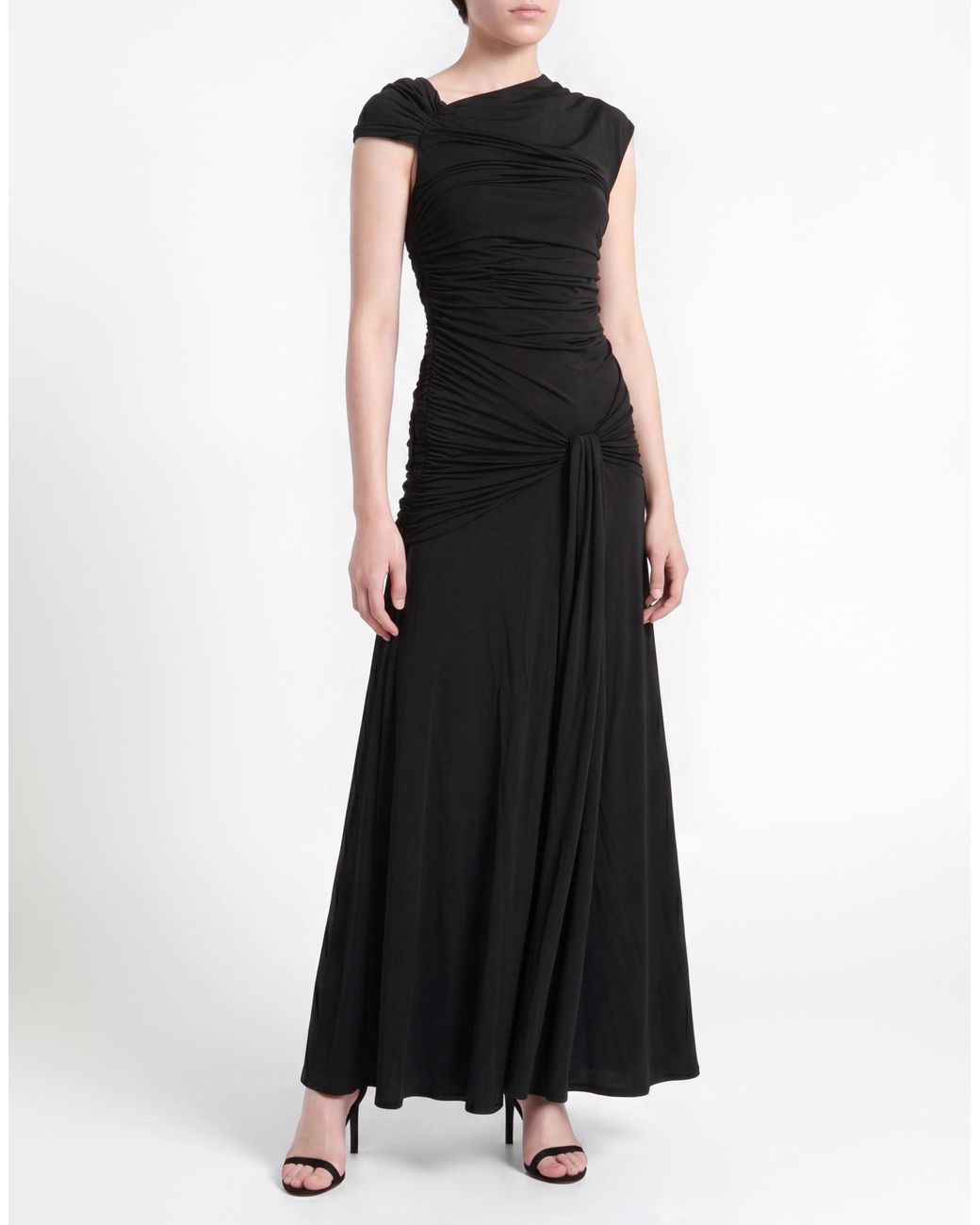 ROTATE BIRGER CHRISTENSEN Black Maxi Dress