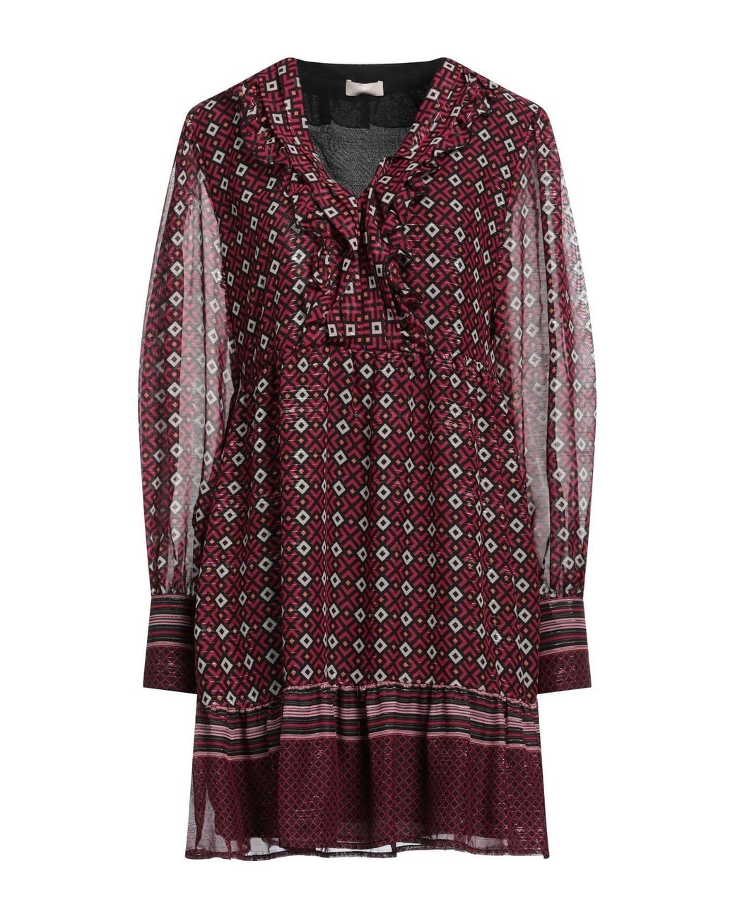 Liu Jo Purple Mini Dress