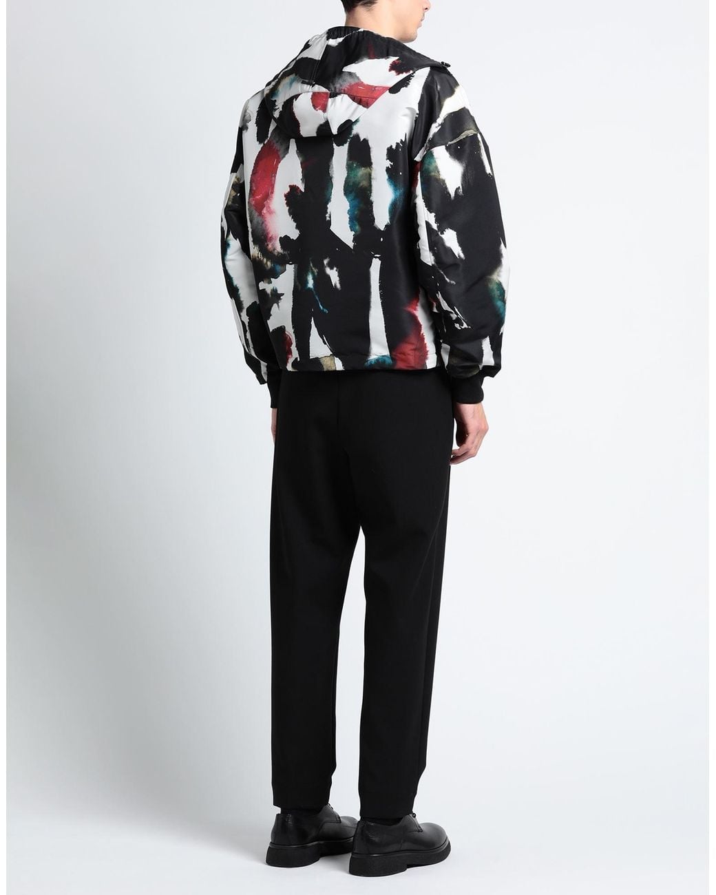 McQueen Black Jacket Polyester for men