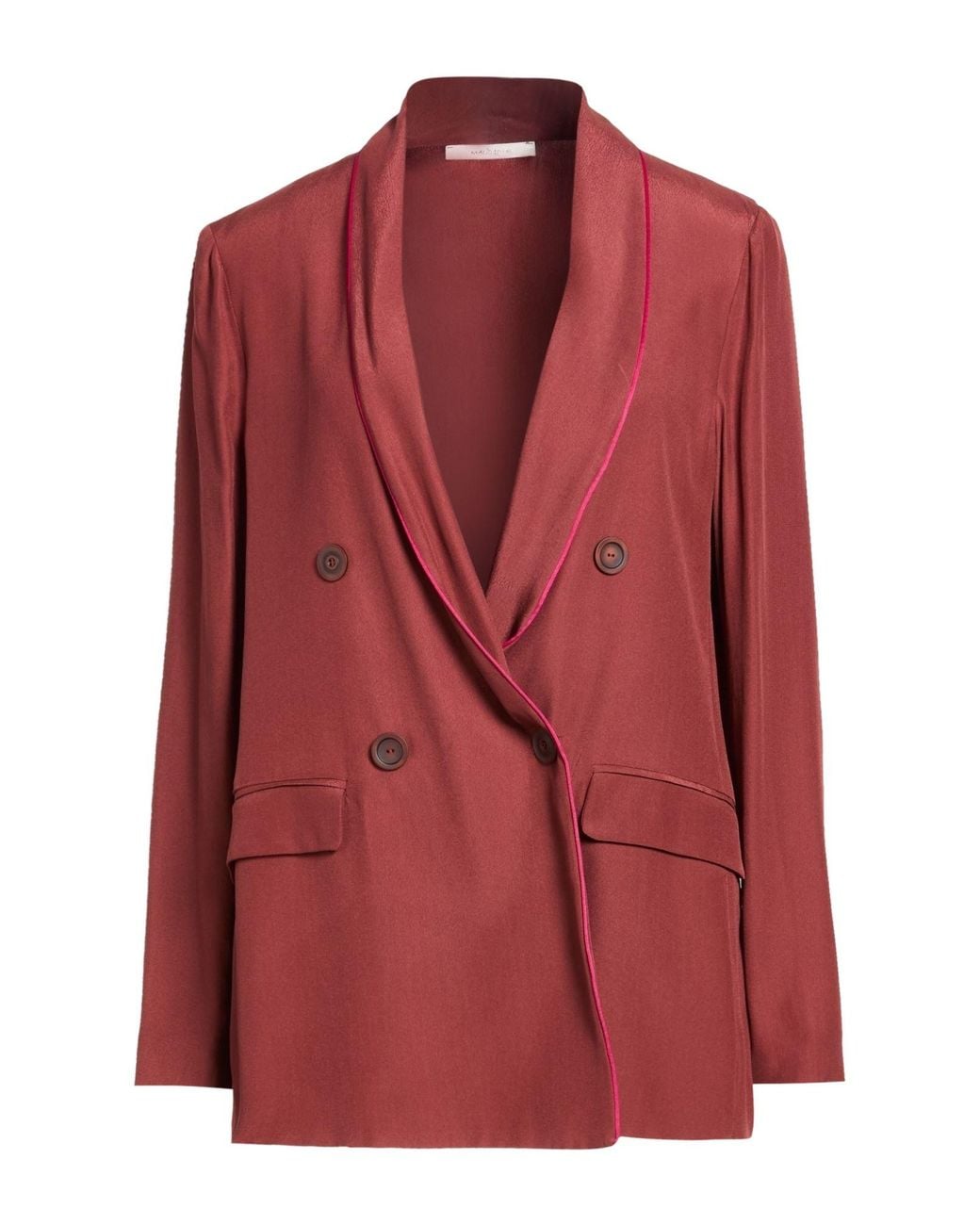 Maliparmi Red Blazer Viscose