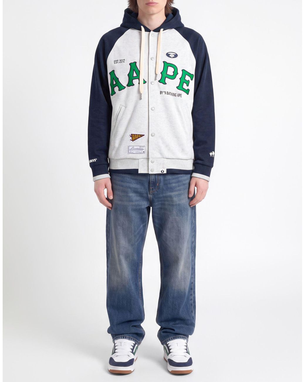 Aape By A Bathing Ape Blue Sweatshirt for men