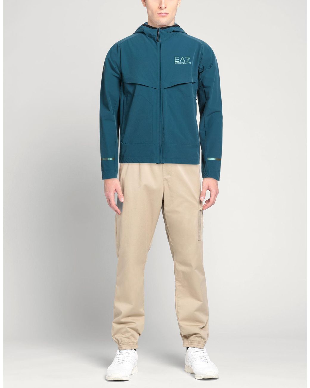 EA7 Blue Jackets for men