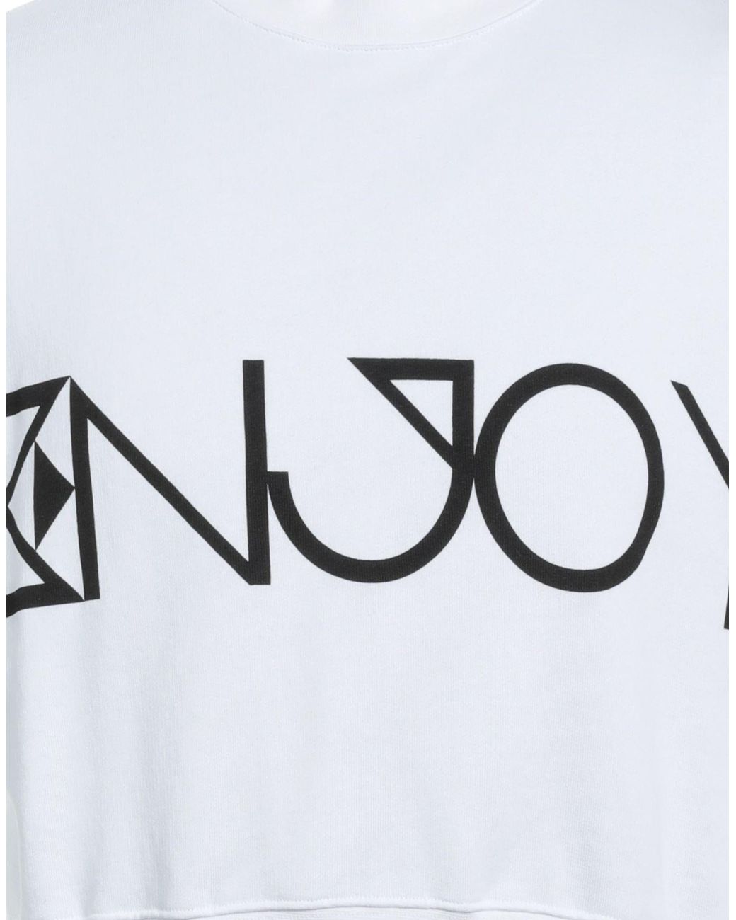 EBIT White Sweatshirt Cotton for men