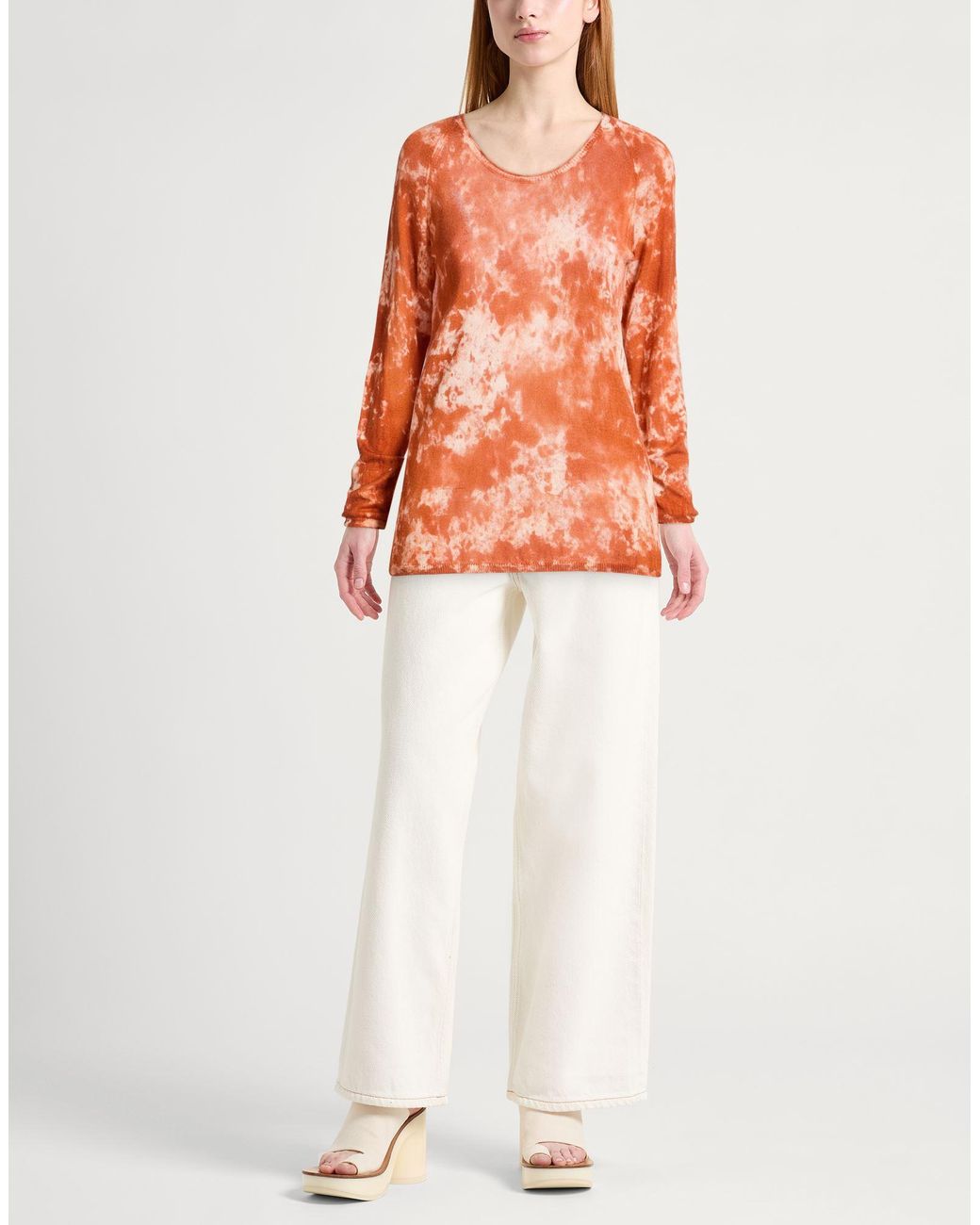 Avant Toi Orange Sweaters