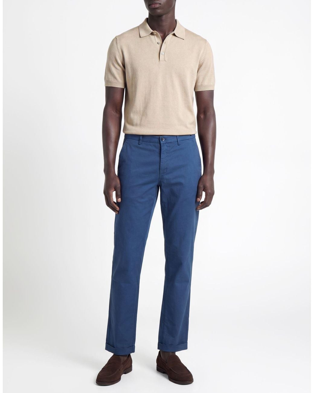 Mason's Blue Trouser for men