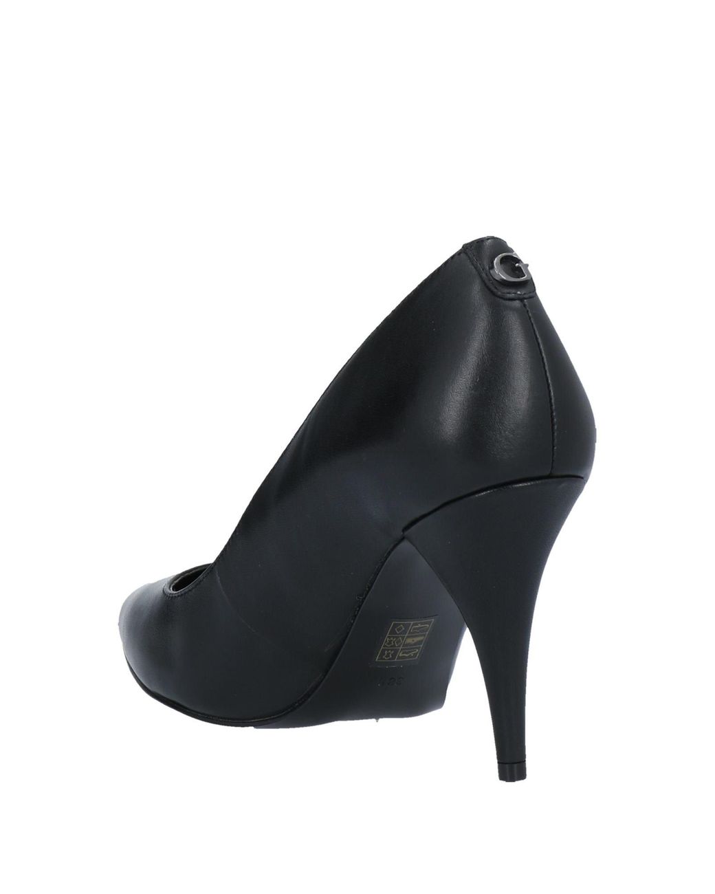 guess black pumps