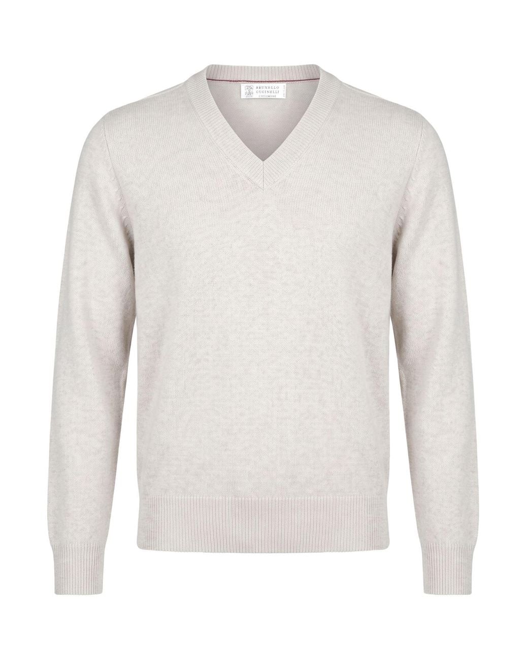 Pullover Brunello Cucinelli de hombre de color White