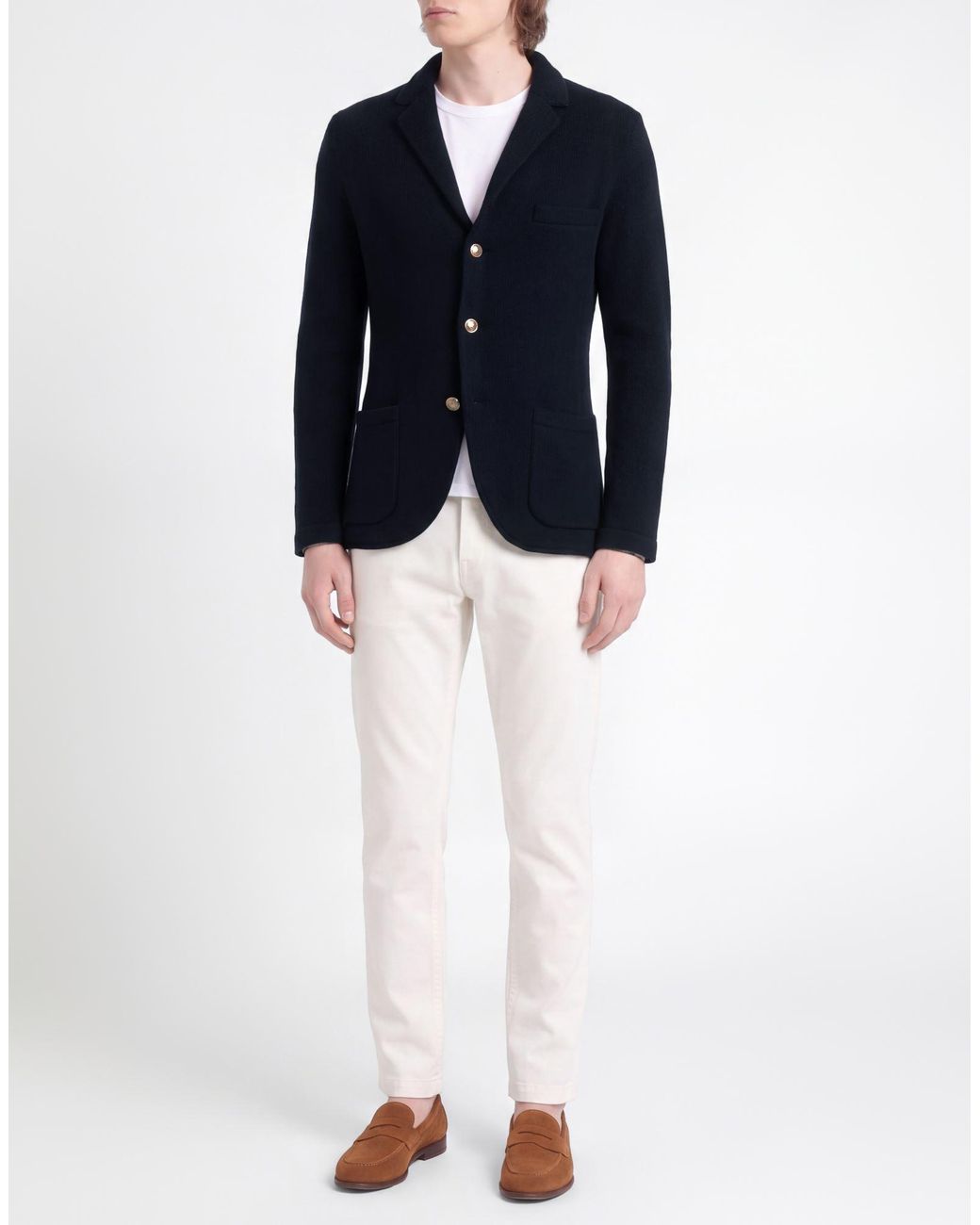 Eleventy Blue Cardigan for men