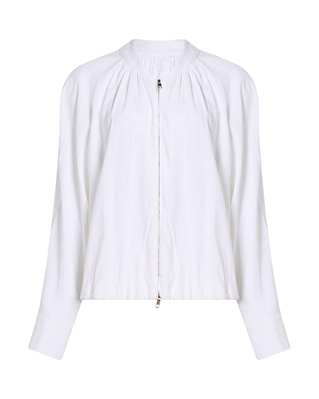 Boss White Jacket Linen, Viscose, Elastane