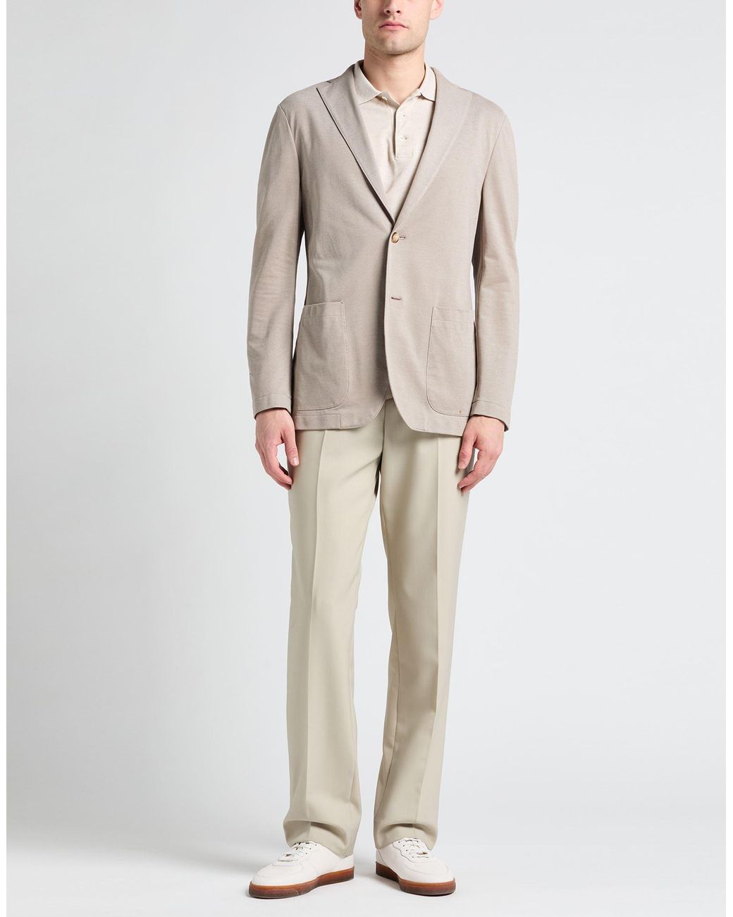 Boglioli Gray Blazer Cotton for men