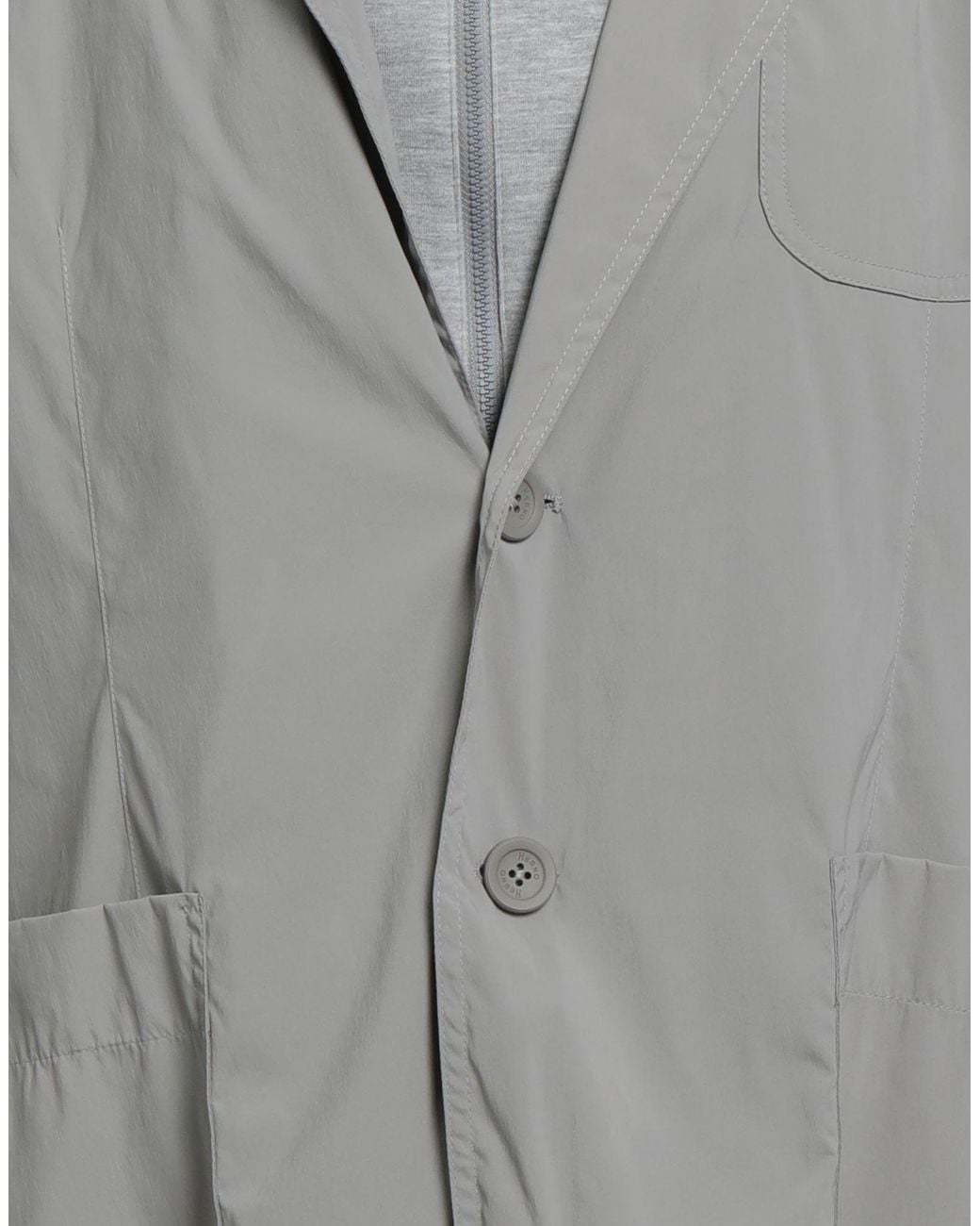 Herno Gray Jacket Polyamide, Elastane for men