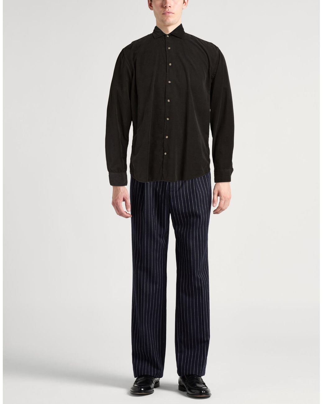 Hackett Black Shirt Cotton for men