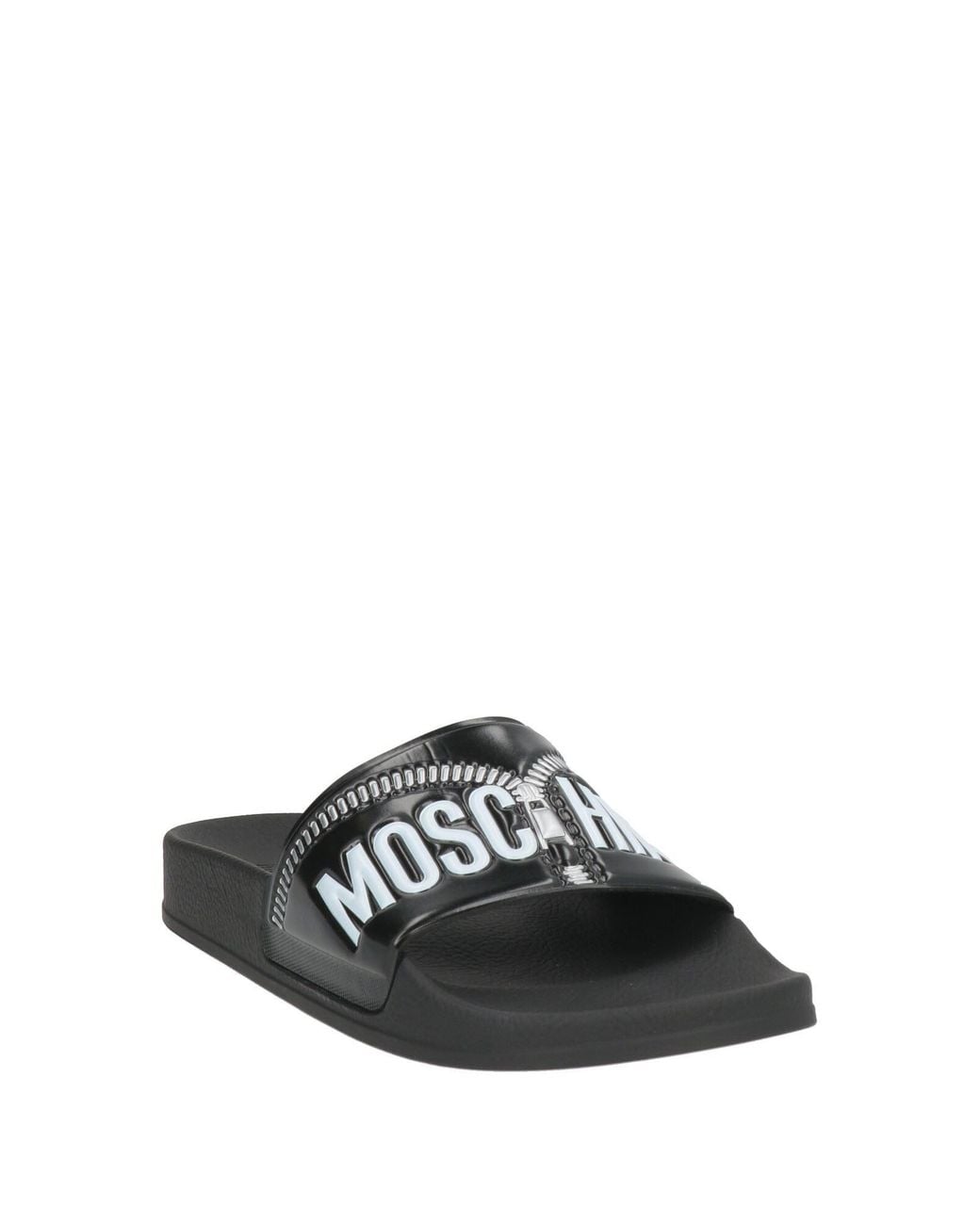 Moschino White Sandals Rubber
