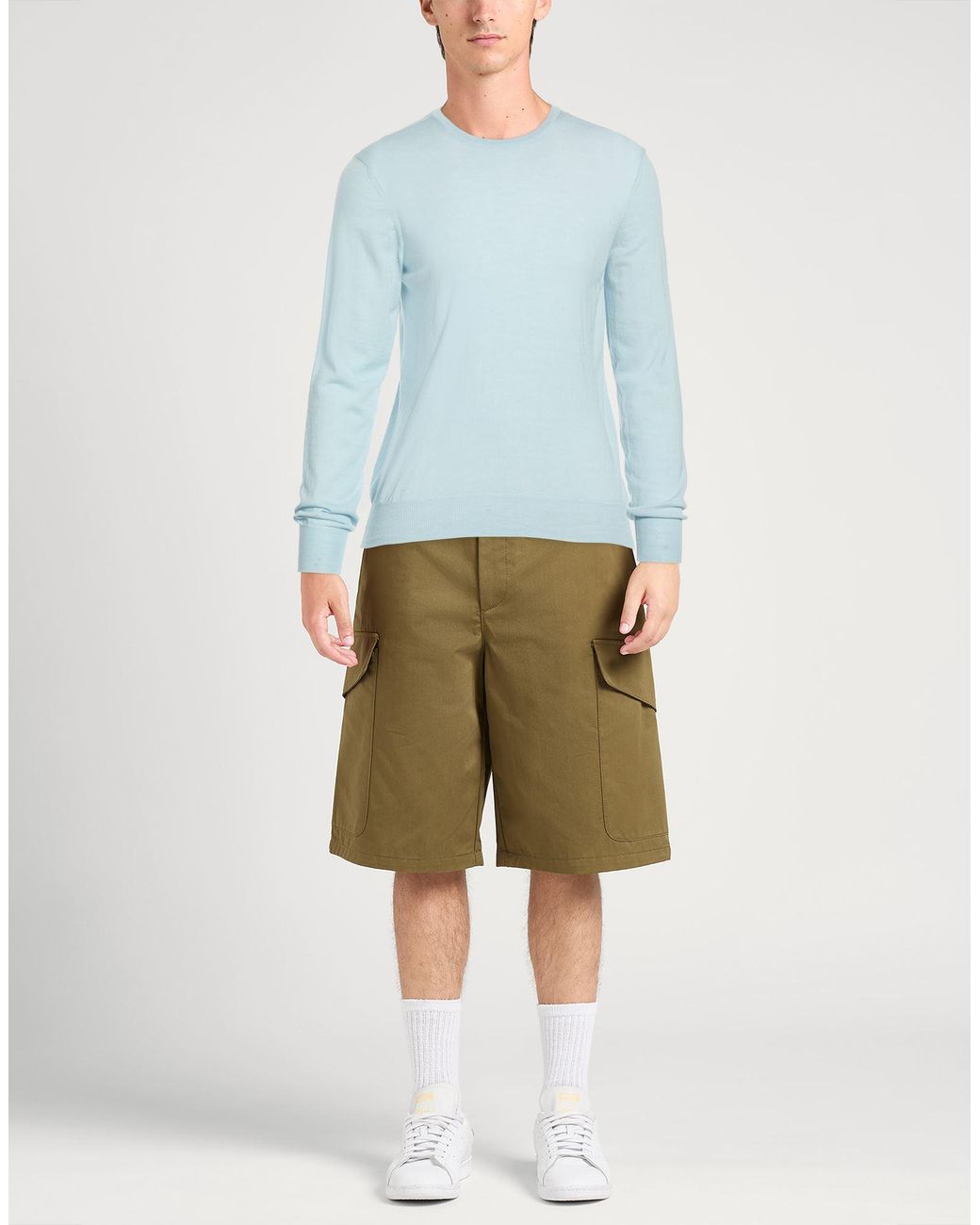 Gran Sasso Blue Sky Sweater Virgin Wool for men