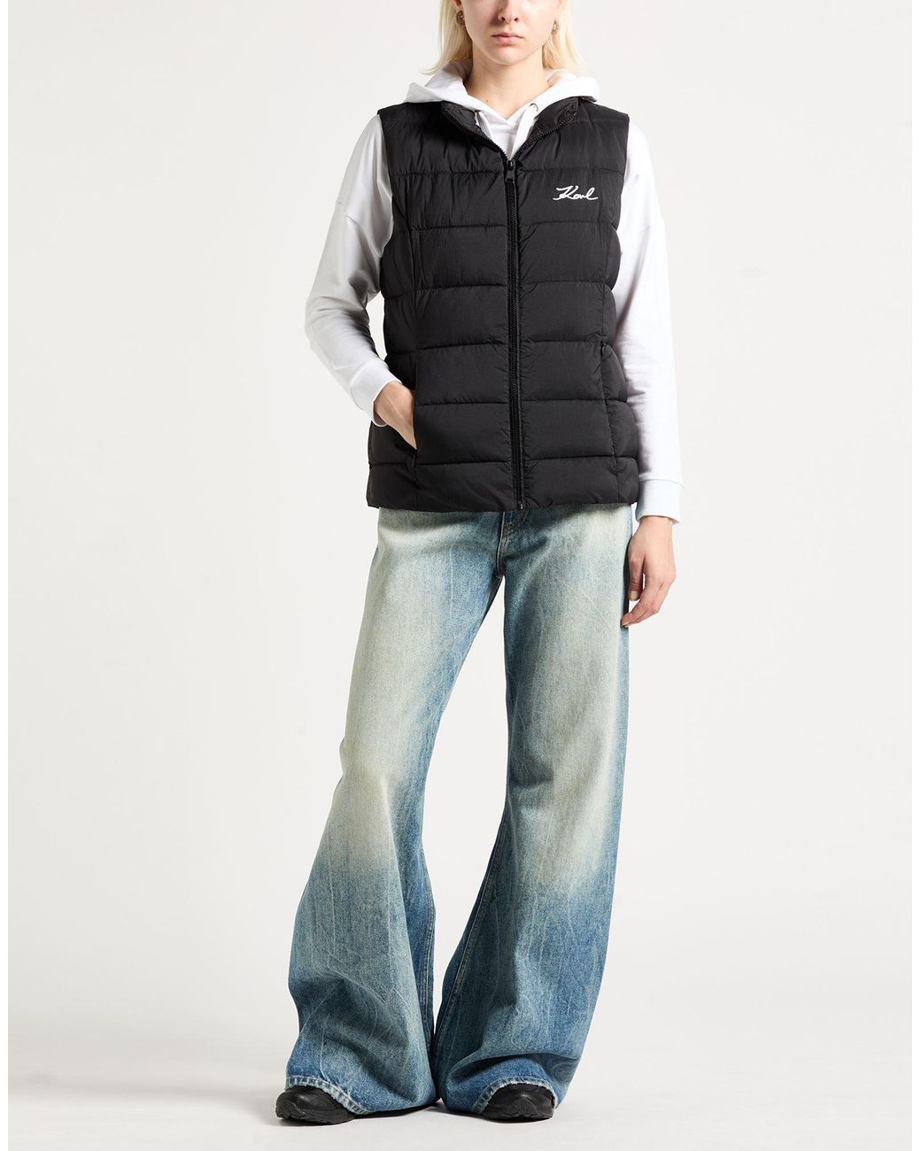 Karl Lagerfeld Black Gilet