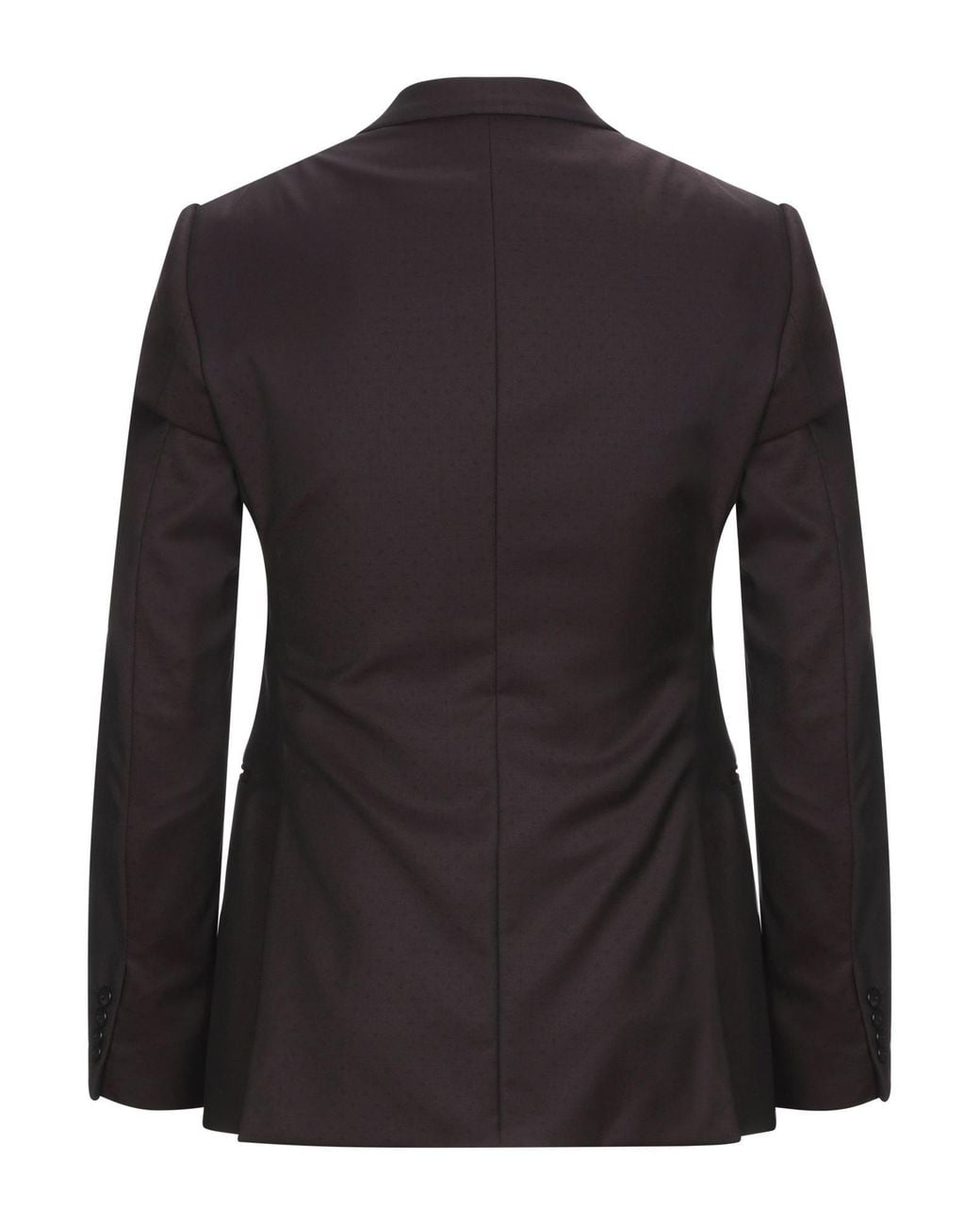 Armani Collezioni Black Plum Blazer Virgin Wool, Polyester, Mulberry Silk for men