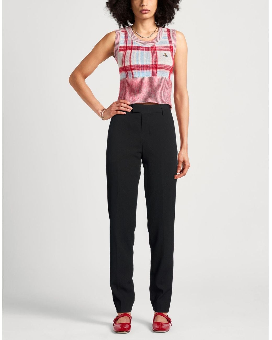 AMI Black Pants Virgin Wool