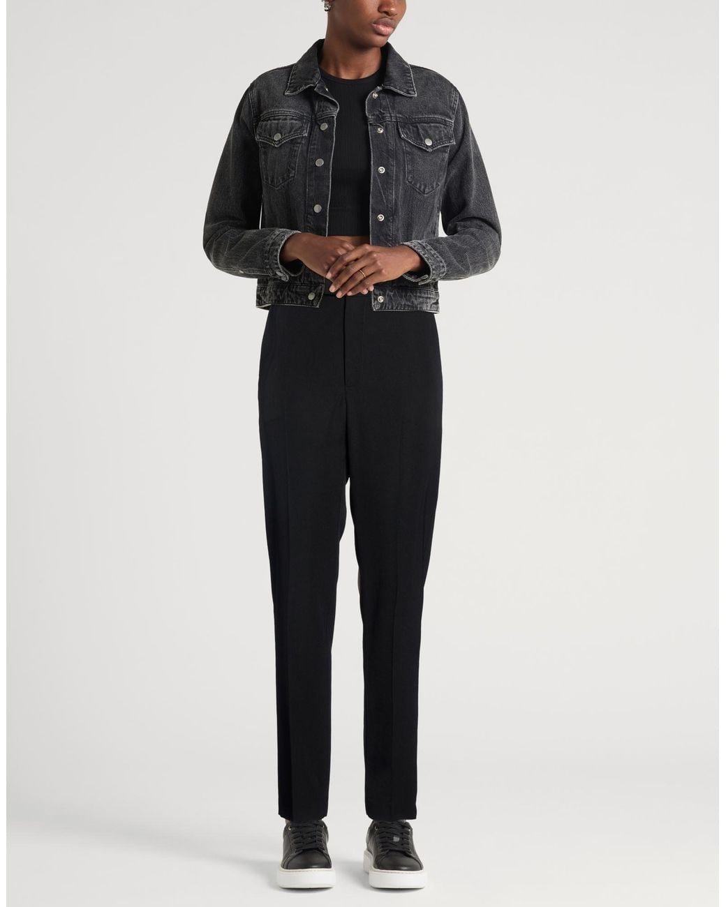 Paul & Joe Black Pants Virgin Wool