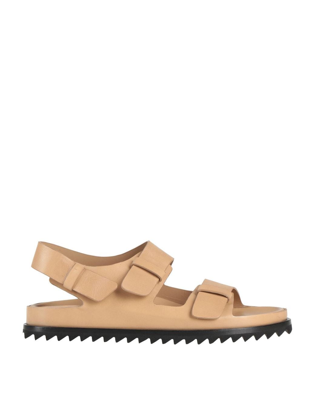 Officine Creative Natural Sand Sandals Leather