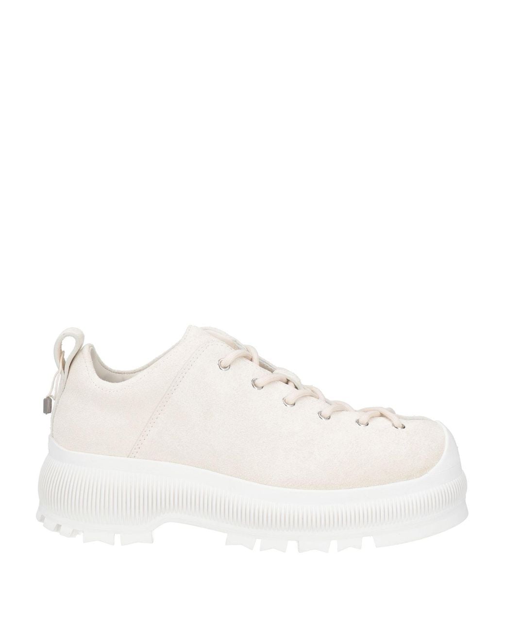 Jil Sander Natural Sneakers Calfskin for men
