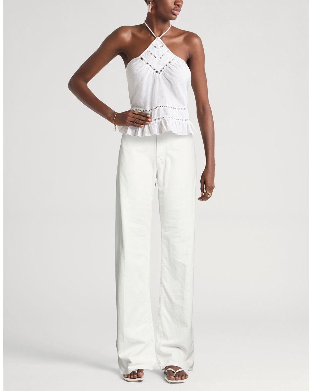 Mother White Jeans
