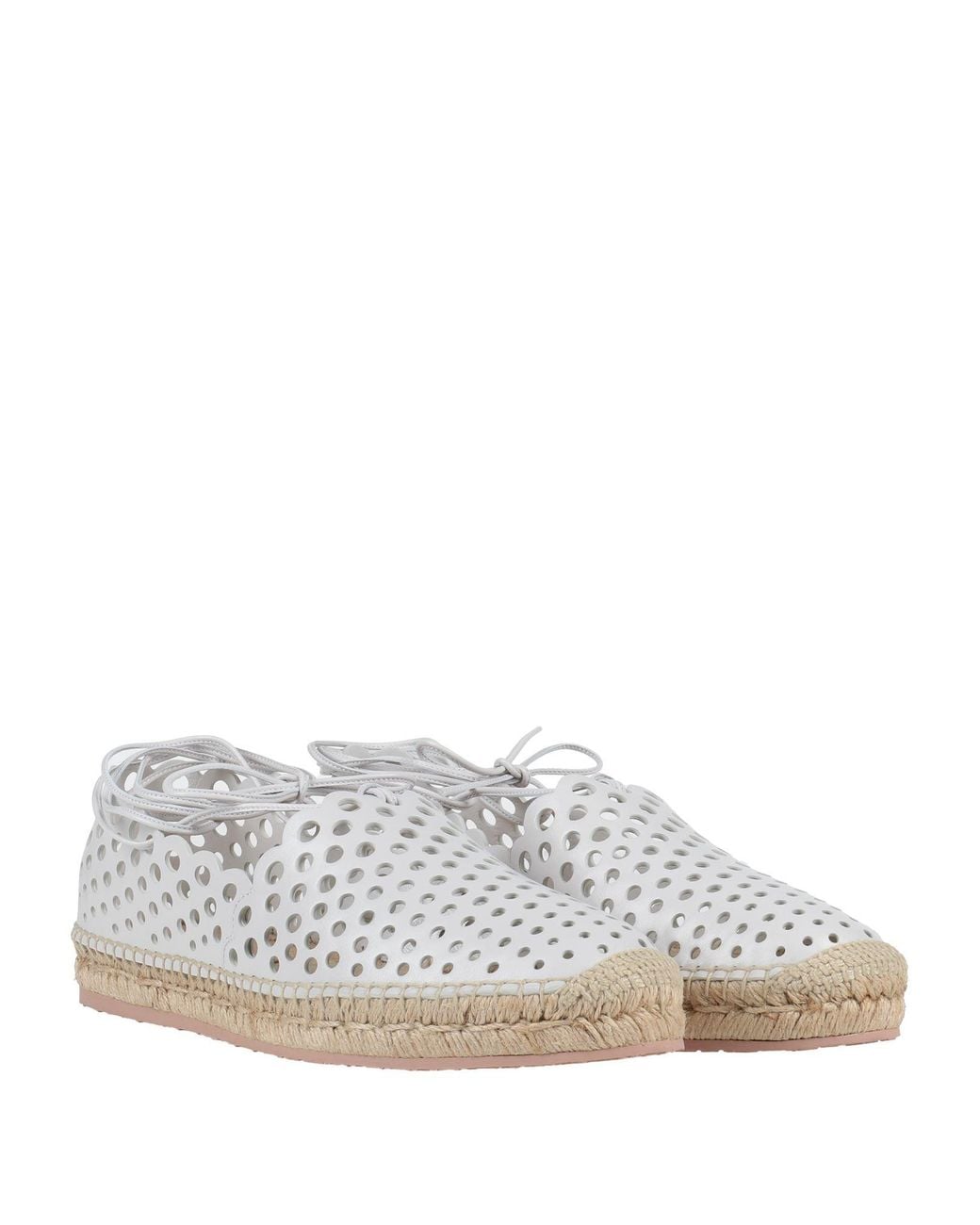Espadrilles Gianvito Rossi en coloris White