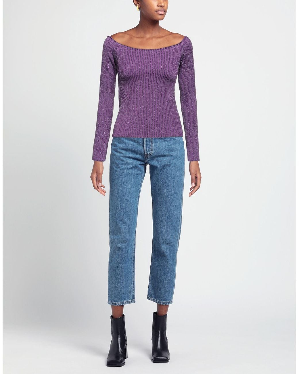 Valentino Garavani Purple Sweater