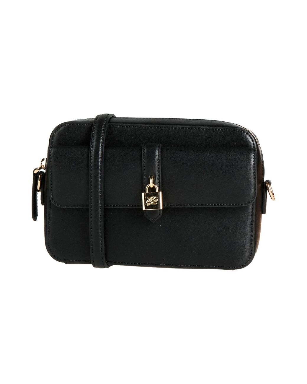 Karl Lagerfeld Black Cross-Body Bags