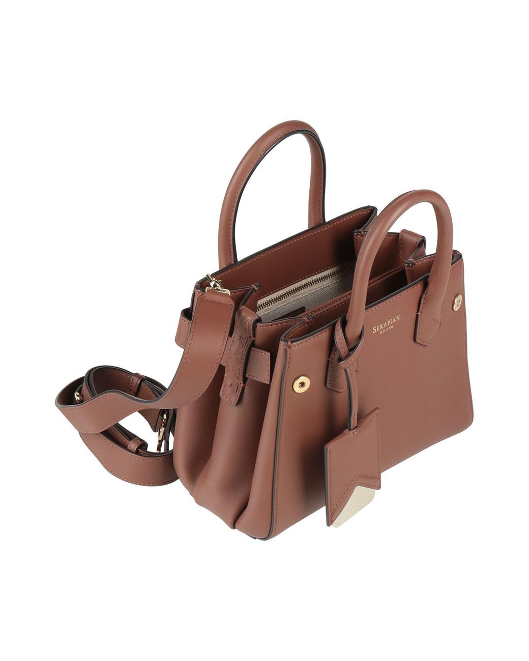 Serapian Brown Handbag