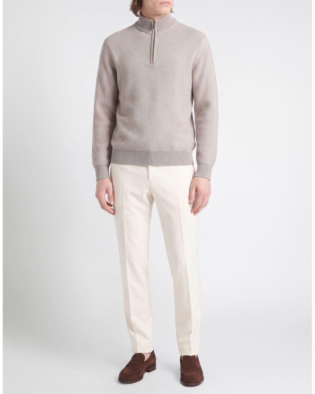 Doriani White Sweaters for men