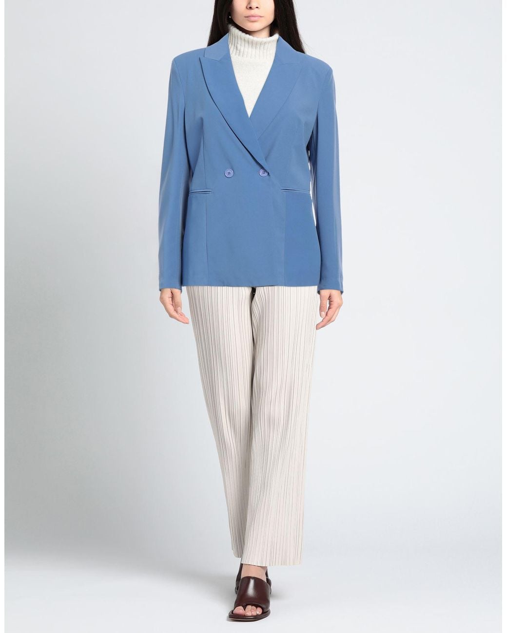 .., merci italia Blue Blazer